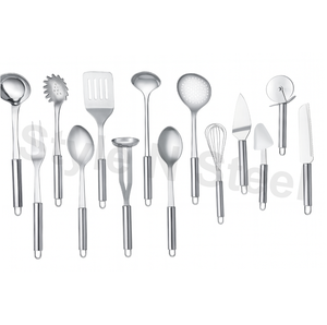 Cucharón para Sopa, Utensilios de Cocina, Cubiertos de Acero Inoxidable, Proveedor de Herramientas de Cocina, Venta al por Mayor, Olla Caliente - Product Image 5