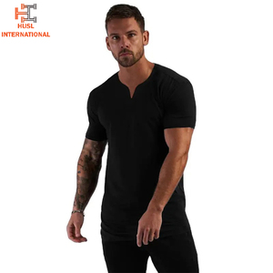 Camiseta Lisa para hombre, camiseta de poliéster, camisetas rápidas, logotipo de impresión por sublimación personalizada, camisetas deportivas de gimnasio Unisex para hombre - Product Image 3