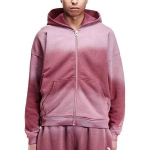 Sport Ready Hoodies y Short Set 100 por ciento de algodón Ropa de gimnasio para hombre de Pakistán con logotipo personalizado Manga larga de dos piezas - Product Image 4