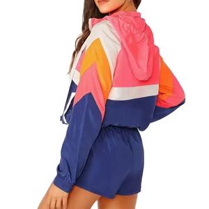 Conjunto de 2 Piezas de Chaqueta Cortavientos Sublimada con Logotipo Personalizado para Mujer, Impermeable y Resistente al Viento, HECHO POR HAIDIIII SPORTS 2026 - Product Image 3