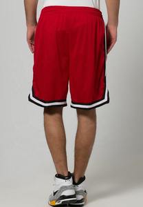 Shorts de sport respirants en toile 100 % polyester avec impression par sublimation personnalisée, service OEM en gros, style urbain, avec bordure en dentelle tricotée - Product Image 4