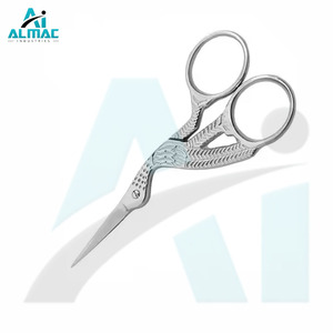 ALMAC Ciseaux à broder pour couper le tissu Ciseaux en acier inoxydable pour tailleur d'oiseaux en argent de conception personnalisée - Product Image 4