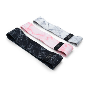 Hip Circle Band Piernas y glúteos Ejercicio 3 niveles de resistencia Booty Building Diseño de sublimación antideslizante Fitness Workout Hip Band - Product Image 1