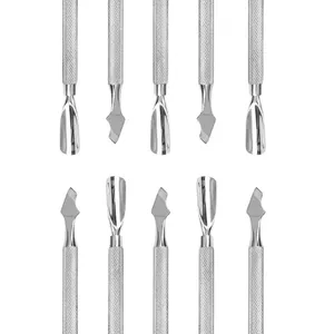 Offre Spéciale argent soin des ongles tondeuse rainure manucure soin coupe-ongles pince ciseaux ensemble cuticules pousseurs - Product Image 4