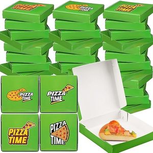 Boîte à pizza en carton de style italien, emballage alimentaire, boîte de livraison à emporter, carton imprimé sur mesure - Product Image 3