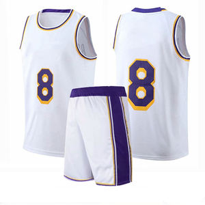 Conjunto Deportivo de Baloncesto sin Mangas de Alta Calidad al Mejor Precio, Directo de Fábrica, Transpirable, con Logotipo Impreso y Patrón de Letras, Uniforme 100% - Product Image 1