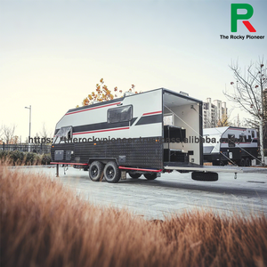 Utilisé en Chine : Remorque tout-terrain pour le transport de matériel, conçue pour l'aventure et le transport d'équipements, avec un espace de garage dédié et une protection. - Product Image 3