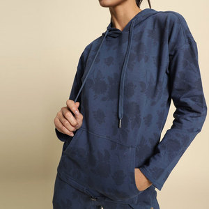 เสื้อฮู้ดแบบสวมศีรษะสำหรับผู้หญิงเสื้อมีฮู้ด/เสื้อผ้าลำลองทำจากผ้าฝ้าย100% เป็นมิตรต่อสิ่งแวดล้อม - Product Image 4