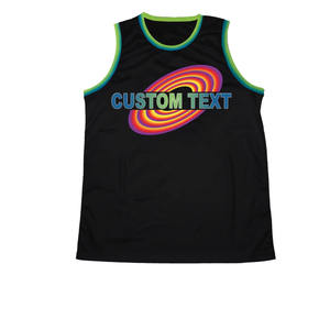Camisetas de Baloncesto Sublimadas de Secado Rápido con Diseño Personalizado OEM, Hechas con Tela de Malla Transpirable 100% Poliéster - Product Image 5