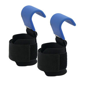 Heavy Duty Neoprene <b>Weight</b> Lifting Grips & Hooks with <b>Wrist</b> Straps Non-Slip Breathable Professional Protection - Product Image 1