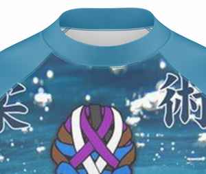 Rash Guard Personnalisé à Séchage Rapide Jiu Jitsu Respirant Imprimé par Sublimation Rash Guards Bjj pour Hommes Manches Longues Rash Guards - Product Image 5