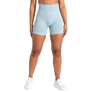 Women's High Waist Breathable Gym Shorts for Summer Sports Yoga Running Workout Training with Pocket Board Shorts Pattern - Product Image 1
