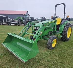 Tractor de Ruedas Automático 4x4 de 42HP de la Mejor Calidad para John Deere, Mini Tractor para Pequeñas Granjas, Compacto, Utilitario, Precio de Fábrica, Venta al Por Mayor - Product Image 1