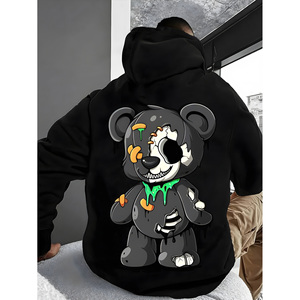 Jersey de ocio de Otoño/Invierno para hombre, prendas de punto y sudaderas estándar de un color fabricadas en China - Product Image 1