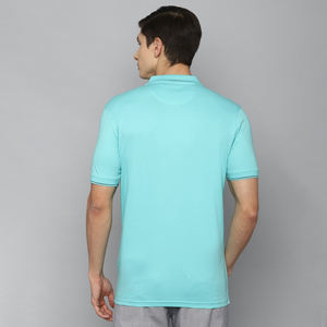 Vente en gros de demi-manches 100% coton pour polo pour homme, maillot de golf de sport à motif solide imprimé et brodé sur mesure - Product Image 2