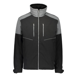 Veste Softshell Haute Performance Personnalisée pour Hommes Col Montant Coupe-Vent Active Vente en Gros Direct Usine Veste Softshell - Product Image 3
