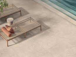 Baldosa de Porcelana con Aspecto de Piedra, Estilo Rústico-Chic, Tonos Naturales, Duradera y Elegante, para Uso en Exteriores, Baños, Villas y Centros Comerciales, 600x600mm - Product Image 2