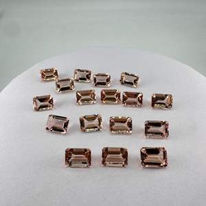 100% naturel et de haute qualité Morganite coussin pierres précieuses lâche 5x7mm à 10x12mm tailles - Product Image 4