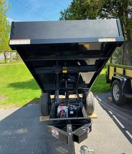 Clean New Heavy Duty Dump Farm <b>Trailer</b> 7x14 Hydraulic Tilt Farm <b>Trailer</b> Top Quality Dump <b>trailer</b> with hydraulics. - Product Image 6