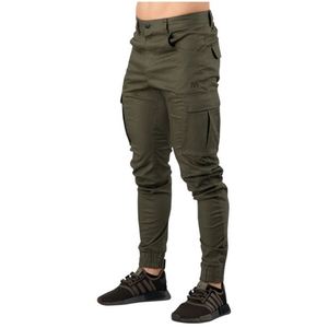 Pantalon cargo durable pour homme, design multi-poches, style robuste, aventures en plein air, travail, décontracté, usage quotidien, coupe droite, mi-longueur - Product Image 5
