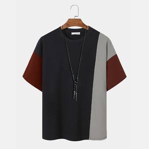 T-shirt pour hommes entièrement personnalisé Styling parfait Vente à chaud Derniers modèles Top Tendance Taux raisonnable Hommes T-shirt avec un poids léger - Product Image 2