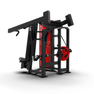 QPASP63 Équipement de fitness Qli : Presse à épaules à charge par pignon durable |   Équipement de musculation pour salle de sport commerciale | - Product Image 5