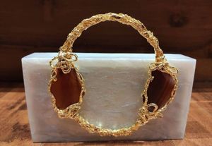 กระเป๋าคลัทช์เรซิ่นทำด้วยมือเป็นมิตรกับสิ่งแวดล้อมแฟชั่นฤดูร้อนปรับแต่งสีและขนาดของตกแต่งพลอยเทียมมุกใช้ทุกวัน - Product Image 5