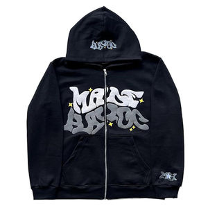 Sweats à capuche imprimés bouffants de haute qualité avec design unique les plus vendus sur la taille en gros - Product Image 4