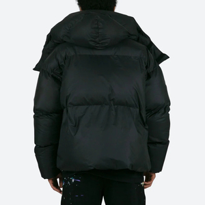 Chaqueta Safari ligera para hombre 2025, diseño OEM personalizado de alta calidad, cuello levantado impermeable, logotipo frontal de invierno - Product Image 4