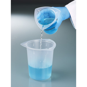 Bécher gradué en verre 100 ml avec graduations de 5 ml, universel pour les liquides alimentaires et chimiques - Burkle GmbH - Product Image 2