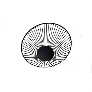 Cesta de Almacenamiento de Alimentos y Frutas Ecológica, de Metal de Alta Calidad, con Recubrimiento en Polvo, Circular, con Boca Inclinada, para Cocina - Product Image 3