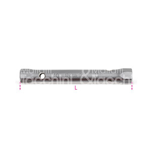 BÊTA DOUBLE HEXAGONE CLÉS À DOUILLES ART. 935 Série légère Chrome satiné - Product Image 1