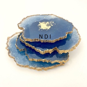 Posavasos de resina brillante de estilo clásico más vendido para bebidas para tazas de té de cerveza de cóctel y como artículo decorativo - Product Image 3