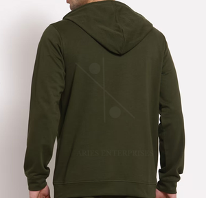 เสื้อสเวตเชิ้ตมีฮู้ดสำหรับผู้ชายและผู้หญิงสำหรับฤดูหนาวพิมพ์ลายแบบกำหนดเองโลโก้แบบเรียบ - Product Image 3