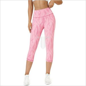 Mallas transpirables de cintura alta de punto sin costuras para mujer, mallas para levantar glúteos, estilo informal de bolsillo Invisible antibacteriano - Product Image 3