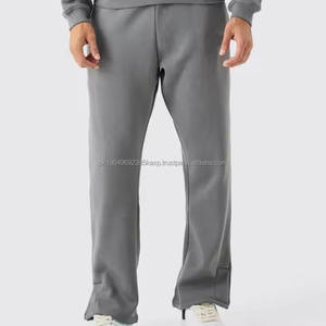 Ensemble de survêtement pour homme avec sweat à capuche à double fermeture éclair personnalisé 350 g/m², pantalon de survêtement en strass Freece, ensemble de 2 pièces, mode streetwear pour homme, taille plus - Product Image 4