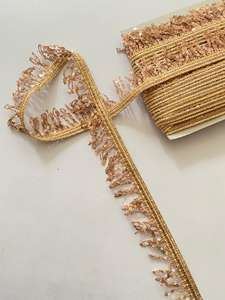 Decorative 100% Polyester Tassel Fringe Trimming for Home Textile Curtains & Sofa <b>Furniture</b> <b>Accessories</b> 10cm Size - Product Image 3