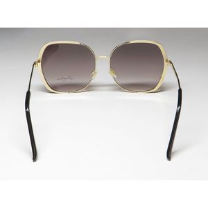 Occhiali da Sole Sean John SJS4009Ce con Lenti Sfumate, Montatura Ovale Oro Trasparente Bianco, Design da Celebrità, Protezione UV/UVB al 100%, Leggeri - Product Image 4