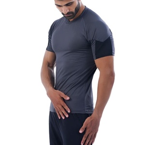 Camiseta Deportiva para Hombre, Cuello Redondo, Manga Corta, Corte Regular, Transpirable, Ecológica, 100% Algodón, para Gimnasio - Product Image 4