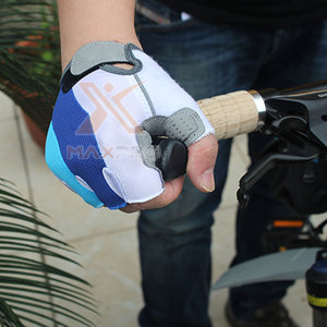 Hand Safety Unique Design Half <b>Finger</b> Non-Slip Lightweight Adjustable Wrist <b>Strap</b> Cycling Gloves Sustainable Quality Made - Product Image 6