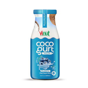 Vinut Cocourt Blueberry Yogurt Botella líquida Kosher Halal OEM/ODM Etiqueta privada Fabricación Grupo DE EDAD Niños al por mayor - Product Image 2