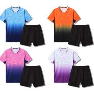 Kits de fútbol personalizados Conjunto completo Kit de fútbol Camiseta de fútbol Ropa de fútbol Sublimación Uniforme de fútbol Camisetas transpirables para fútbol - Product Image 5