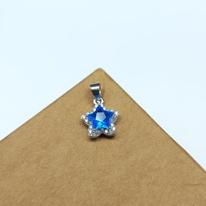 2025 véritable pendentif en Zircon en argent Sterling 925 pour elle 7mm bleu ciel zircon cubique pendentif à breloque cadeau d'anniversaire pour femme bijoux - Product Image 1