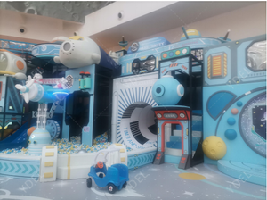 Equipo de entretenimiento para patio interior, diseño de tema de plástico duradero, ciudad <span class=keywords><strong>estrella</strong></span> para centro comercial, escuela, guardería - Product Image 2