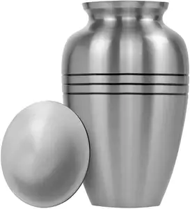 Low Prices Solid Aluminium Cremation Urns Manufacturer Of Metal Material Funeral Urns For Ash