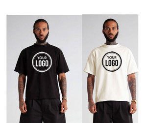 เสื้อยืดแขนสั้นสำหรับผู้ชายเสื้อยืดธรรมดาแบบเรียบๆสำหรับ2025เสื้อยืดเนื้อนุ่มทนทาน - Product Image 1