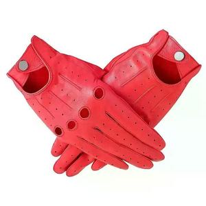 Top qualité toutes les tailles disponibles sur mesure en cuir de mouton véritable cuir de vachette gant de mode hommes femmes gants de conduite - Product Image 1