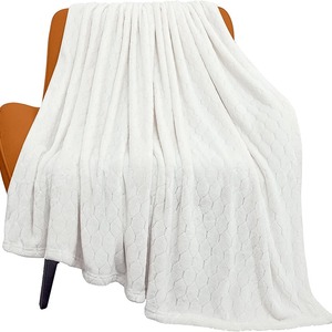 Couverture en polaire écologique personnalisée avec logo brodé, taille personnalisée, coton/polyester pour un usage domestique - Product Image 5