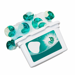 Capsules de lessive jetables, prix fabricant, gel OEM pour machine à laver automatique, parfum floral forestier frais - Product Image 3