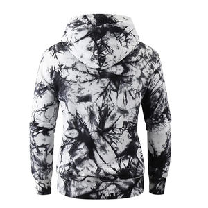 Oem venta al por mayor Unisex de alta calidad para hombre Tie-Dye pulóver Sudadera con capucha No hay comentarios todavía pulóver sudaderas con capucha para hombres - Product Image 3
